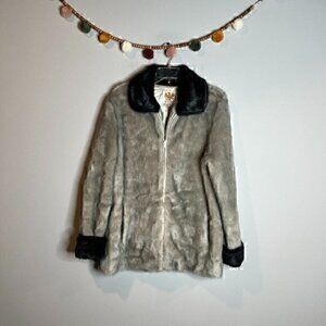 Ameri Mode faux fur fluffy jacket